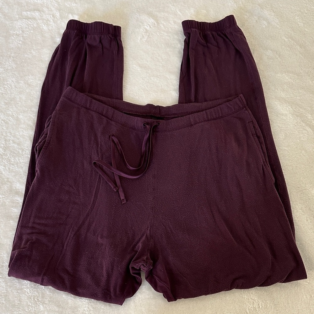 Victoria's Secret Maroon Lounge Pants